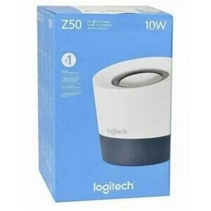 Logitech Z50 Portable Mini Speaker – 3.5mm AUX – AC Powered – Compact & Powerful